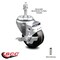 Service Caster 3 Inch Phenolic Wheel Swivel 3/8 Inch Threaded Stem Caster with Brake SCC SCC-TS20S314-PHS-TLB-381615 - alternate 4
